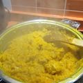 El cooksnap de Almudena Collado cuando hizo Risotto de pollo con queso parmesano.