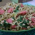 Cooksnap dari Yuliyanti Yuie untuk resep MIE GORENG BURUNG DARA SOSIN + BAKSO 🍝