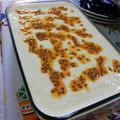 El cooksnap de Cynthia Rizzi cuando hizo Mousse de Maracuyá.