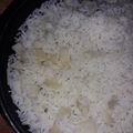 El cooksnap de Esther Soto cuando hizo Arroz blanco con papas.