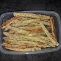 El cooksnap de griselda azucena veron cuando hizo Palitos salados saborizados.