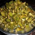 Apeksha sam का कुकस्नैप जब उन्होंने झटपट भिंडी की सब्जी (Jhatpat Bhindi ki sabzi recipe in Hindi) बनाया था।