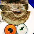 Madhvi Dwivedi का कुकस्नैप जब उन्होंने हरे मूंग दाल का चीला (Hare moong dal ka cheela recipe in Hindi) बनाया था।
