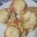 El cooksnap de Tere Far cuando hizo Milhojas de berenjenas, jamón y queso.