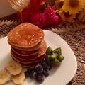 صورة من 🌻Sama.Khaled🌻، شاركها بعد تجربة وصفة بان كيك الشوفان بالموز صحي