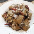 il Gero quando ha preparato Penne cernia e pomodori secchi
