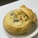 Cooksnap dari d untuk resep Creamy mushroom soup in baguette bowl