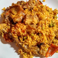 El cooksnap de elpacox cuando hizo Arroz con conejo y guisantes murciano.