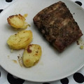 El cooksnap de Nieves Camero cuando hizo Costilla de cerdo al horno con patatas.