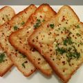 Kavita basutkar's cooksnap of when they made स्टफ्ड चिझी गार्लिक ब्रेड (stuffed chilli garlic bread recipe in marathi).