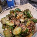 jakatax's cooksnap of when they made Spicy Cucumber Banchan.