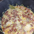 El cooksnap de David cuando hizo Judías Pintas con Arroz y Chorizo.