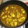 El cooksnap de Eduardo cuando hizo Rape con langostinos.