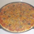 El cooksnap de Kiko cuando hizo Pizza casera de jamón, queso y anchoas.