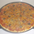 El cooksnap de Kiko cuando hizo Pizza casera de jamón, queso y anchoas.