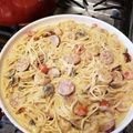 KittyKooks's cooksnap of when they made Fettucine with Alfredo sauce.