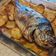 El cooksnap de Saúl cuando hizo Dorada al horno con patata panadera.