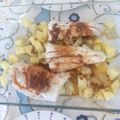 El cooksnap de Susana Gde Villegas cuando hizo Merluza a la gallega con thermomix.