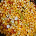 Cooksnap của Cau Hai khi họ làm theo món Ngô xào tép khô