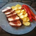 El cooksnap de Raxesg cuando hizo Solomillo de cerdo con mostaza Dijon y reducción de vino aromatizado.