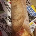 El cooksnap de Vero Sulcova cuando hizo Fajitas integrales de jamón.