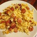 Renáta Bacsóné Szabó Cooksnap-ja, amikor elkészítette a(z) Virslis-tejfölös tészta receptet.
