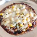 Swara Parikh's cooksnap of when they made પિઝા પરાઠા.