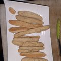 El cooksnap de Bárbara Vargas Saavedra cuando hizo Palitos de Ajo.