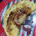El cooksnap de Juan Pablo Dell cuando hizo Omelette de 1 huevo.