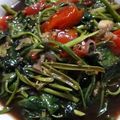 Cooksnap dari yusuf untuk resep Chicken Katsu Crispy & Kangkung Saos Lada Hitam