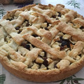 El cooksnap de Angi Tasada cuando hizo Tarta de manzana holandesa "Appeltaart".