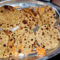 twinkle का कुकस्नैप जब उन्होंने आलू का पराठा (aloo ka paratha recipe in Hindi) बनाया था।