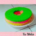 Cooksnap dari Viviayu untuk resep Bolu Pelangi Kukus
