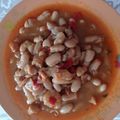El cooksnap de Mari Martínez Cortés cuando hizo Guiso exprés de alubias y pescado.