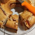 El cooksnap de Mikaela Cardozo cuando hizo Bizcochuelo de vainilla con membrillo.