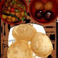 Reshmi Deb's cooksnap of when they made আলুর দম আর লুচি (Aloor dum are Luchi recipe in Bengali).