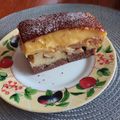 Noémi Scheibliné Cooksnap-ja, amikor elkészítette a(z) Borított almás krémes receptet.