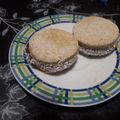 El cooksnap de Bet Segura cuando hizo Alfajores de maicena light.