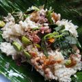 Cooksnap dari Risma Merlina untuk resep Nasi Bakar Cumi Pete