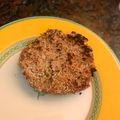 El cooksnap de magdalenadiaz cuando hizo Hamburguesas de soja texturizada al curry 🍔 Veganas.