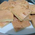 El cooksnap de Viviana Bello cuando hizo Fainá de Queso en licuadora.
