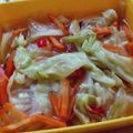 Cooksnap dari Eka Rahma untuk resep ACAR KUBIS. (bhau chay)
