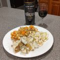 hbrewer's cooksnap of when they made Pork Tenderloin Medallions with Stuffing Topper.