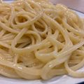 ekitchen's cooksnap of when they made Carbonara - the Italian way.