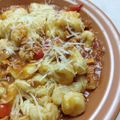 El cooksnap de Poly Pol cuando hizo Ñoquis de papa y ricota.