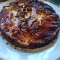 El cooksnap de Mariana Caffera cuando hizo Torta de manzanas invertida.