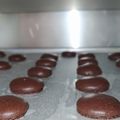 Cooksnap dari Vania Nabila untuk resep Dark choco french macaron less sugar