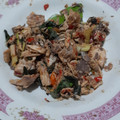 Cooksnap dari Rosiena untuk resep Tuna Suwir Kemangi Pedas