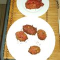 El cooksnap de Raquel Jimenez cuando hizo Croquetas de pollo y verduras.