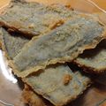El cooksnap de Aldana Zamora cuando hizo Milanesas de Berenjenas.